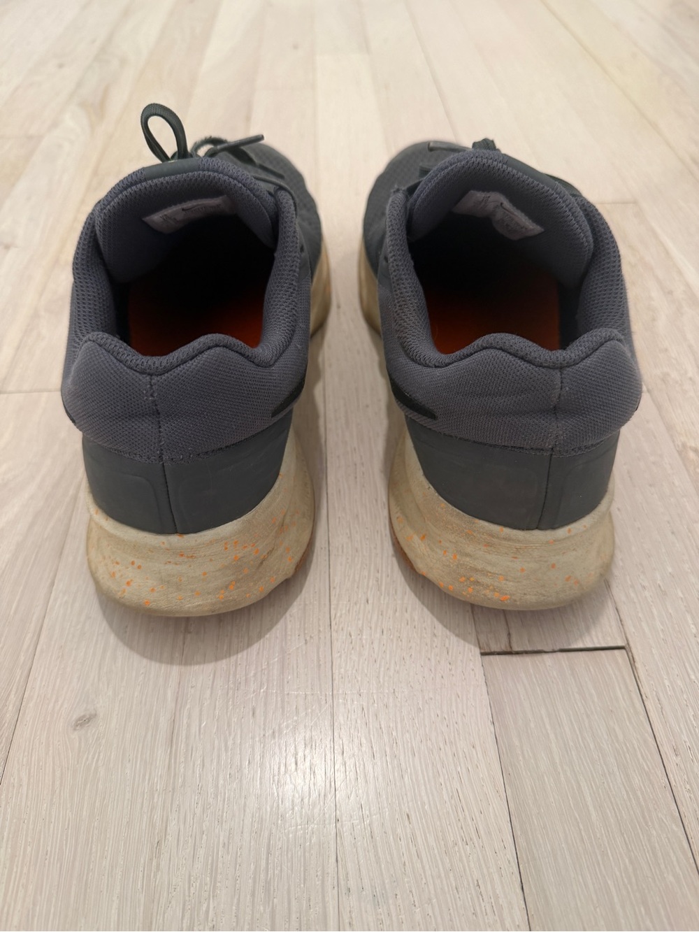 Nike Run Swift 3 Men’s Running Shoes Gray Orange Size 10 - Picture 11 of 15